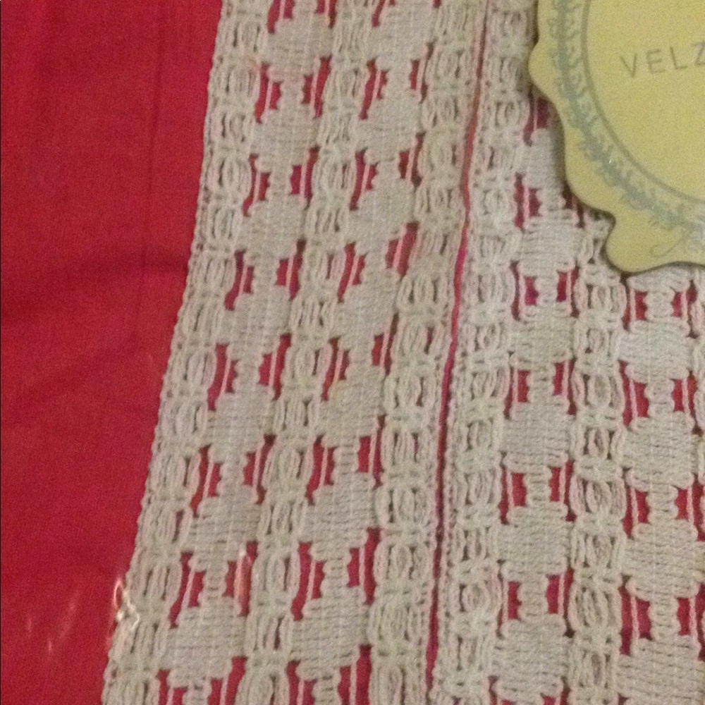 🎀 Plus size 🎀 Coral and Cream tunic 1X,  3X - Picture 5 of 7